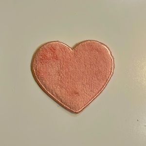 Stoney Clover Lane Terry pink heart patch